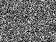 Fine spherical aluminum powder